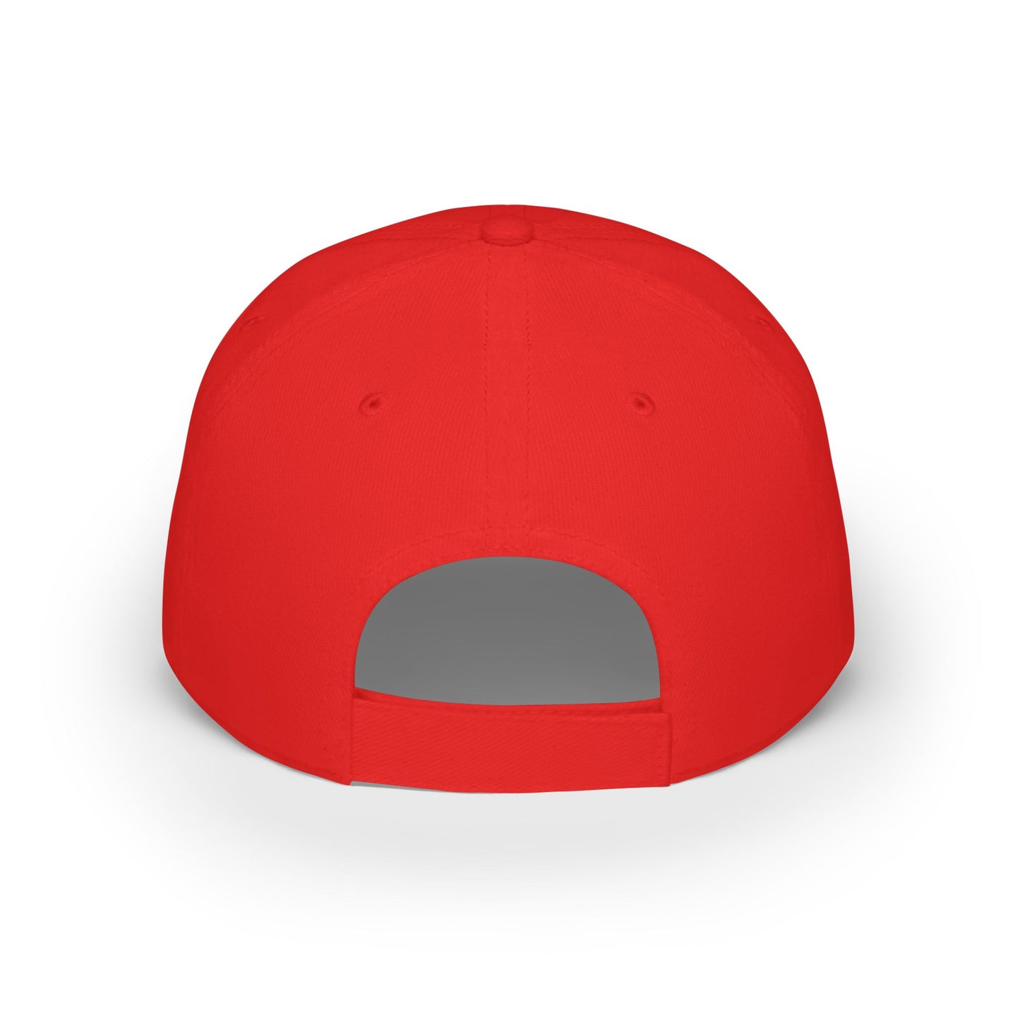 Psychology Low Profile Baseball Cap, Brain Design Hat, Casual Wear Gift, Unique Psychology Cap, Perfect for Students, Red Hat with PSYCH