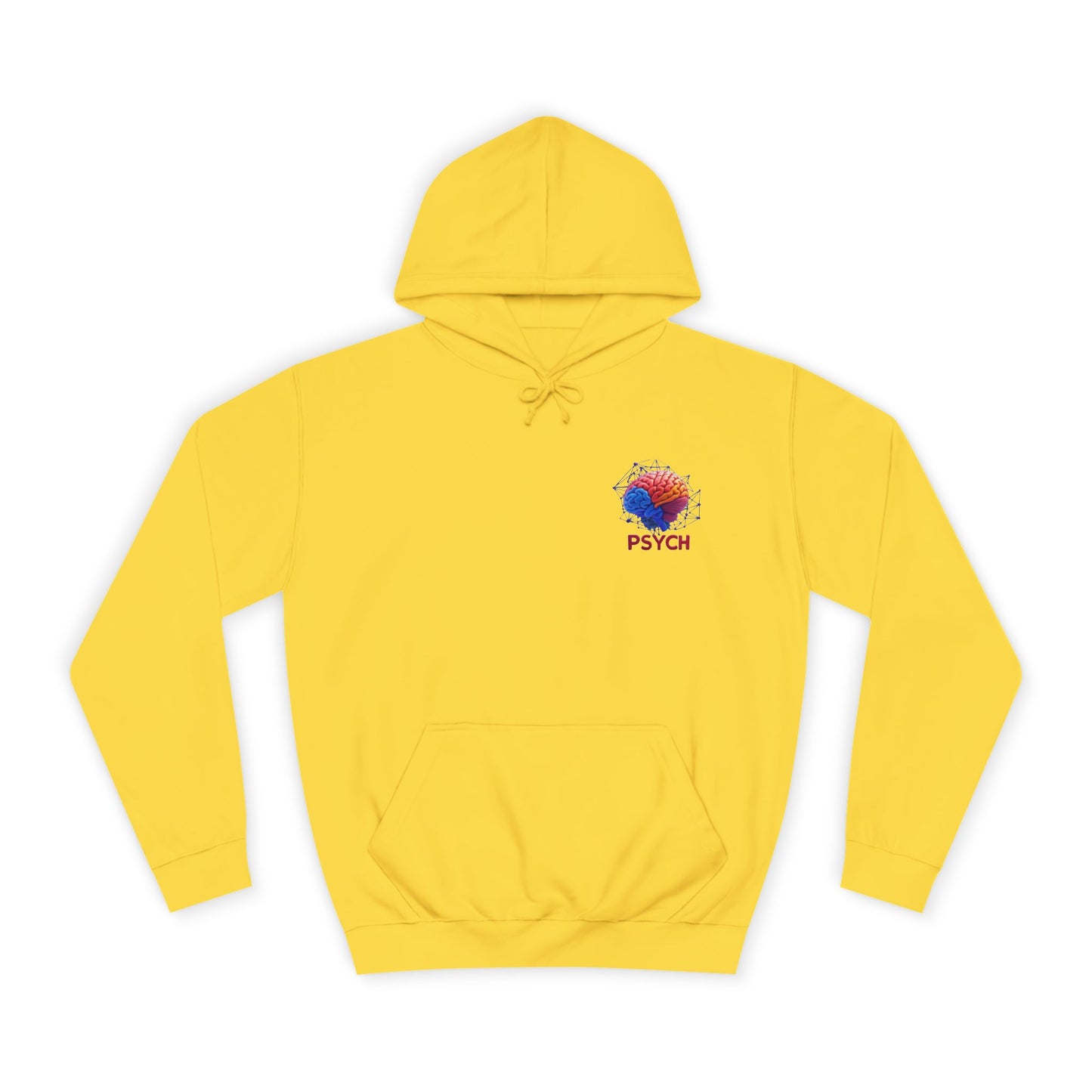 Psychology Unisex Hoodie, College Sweatshirt, Gift for Psychology Students, Brain Art, Cozy College Wear