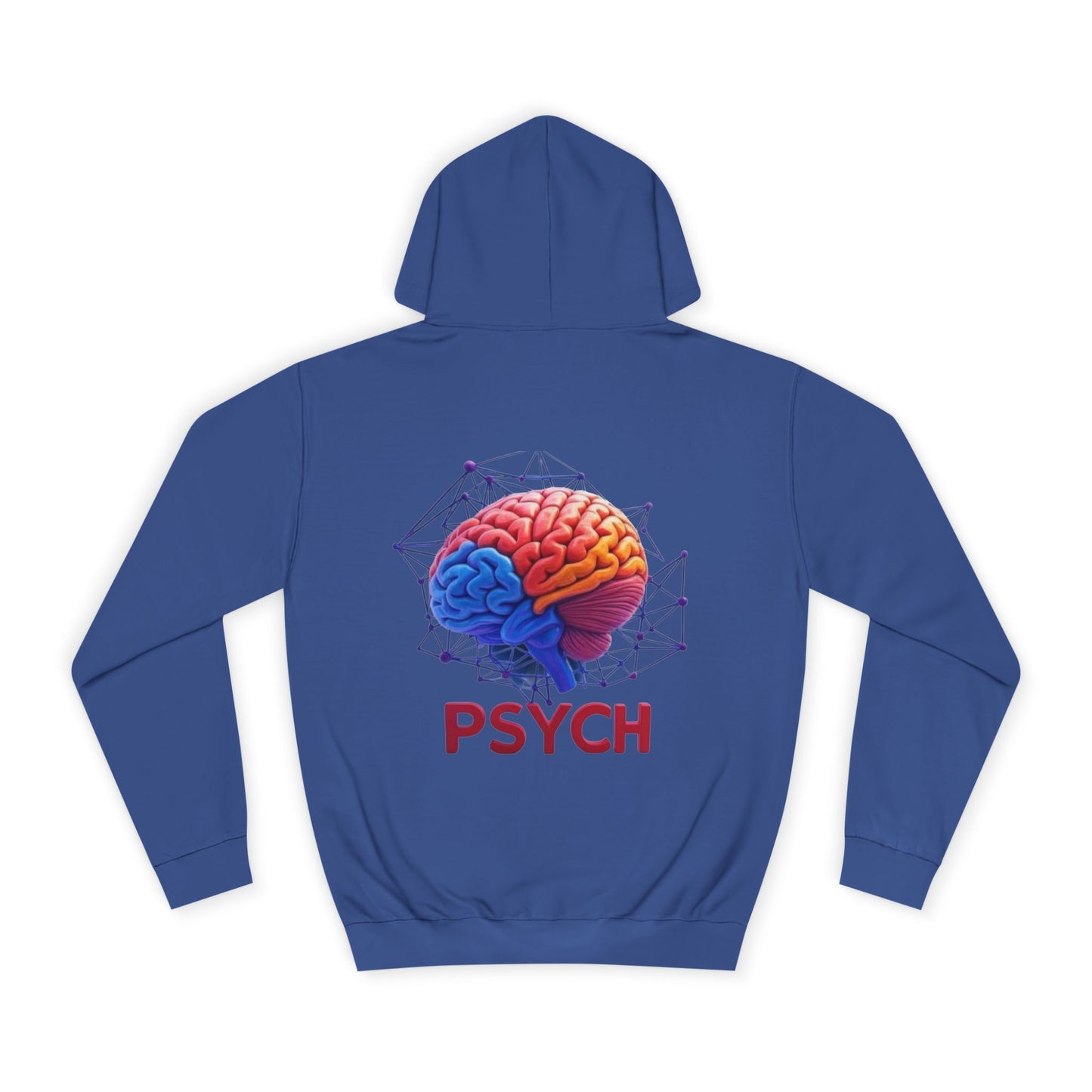 Psychology Unisex Hoodie, College Sweatshirt, Gift for Psychology Students, Brain Art, Cozy College Wear