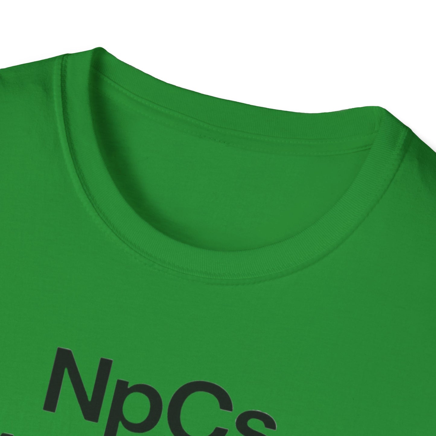 Unisex Softstyle T-Shirt, Casual Tee for Gaming Fans, "NpCs Everywhere" Gamer Shirt, Funny NPC T-Shirt, Comfortable Everyday Wear, Gift for Gamers