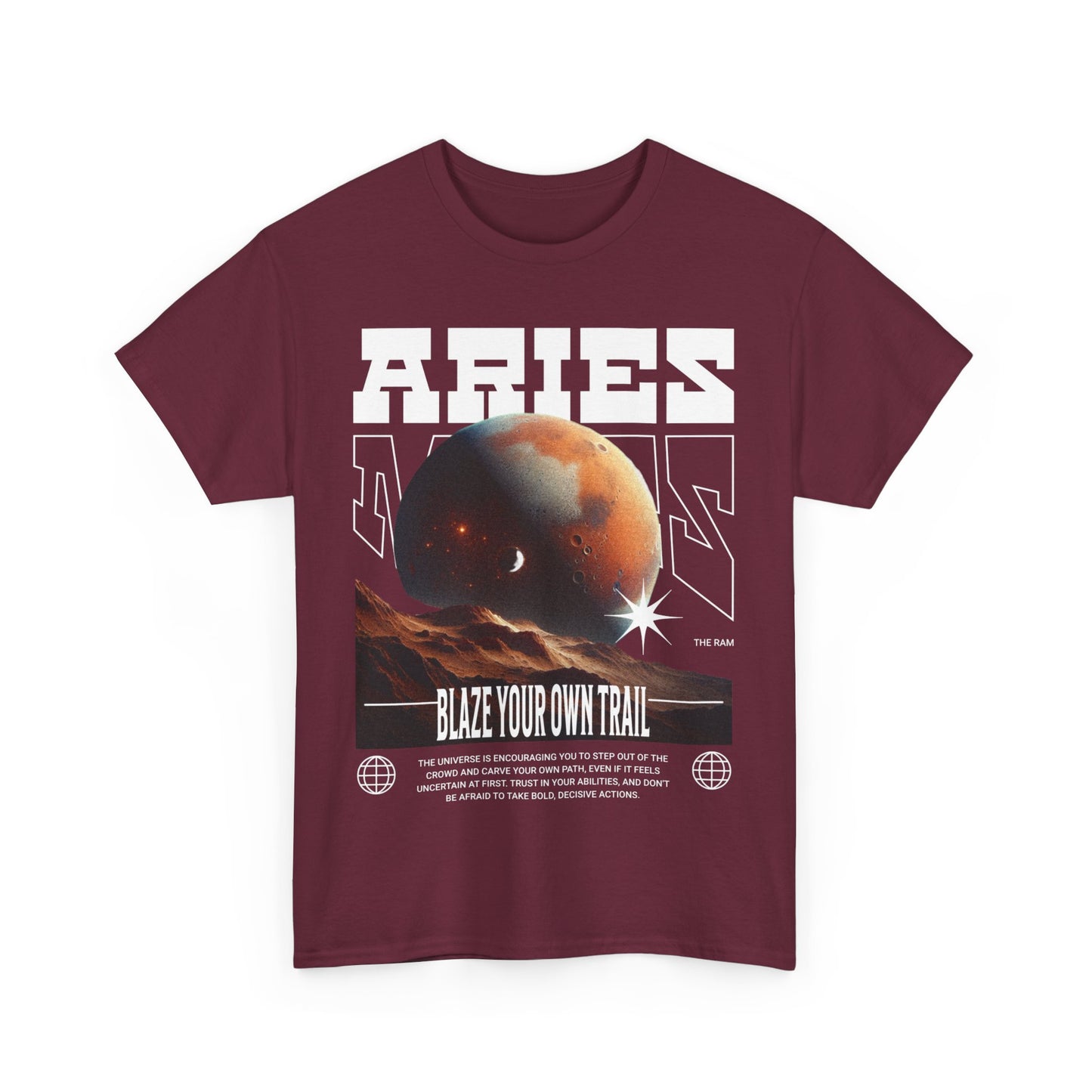 Aries Unisex Heavy Cotton Tee