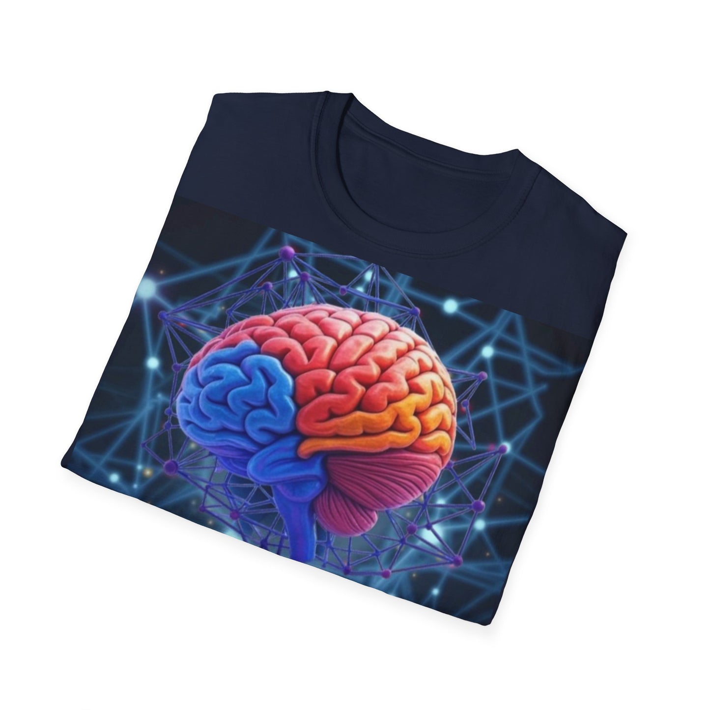Colorful Brain Graphic T-Shirt for Psychology Lovers, Gift for Students, Unisex Tee for Mental Health Awareness, Cool Casual Wear, [...]