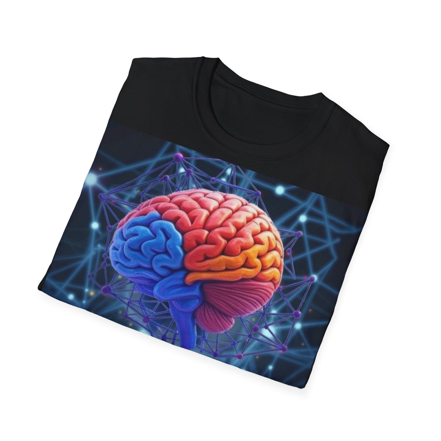 Colorful Brain Graphic T-Shirt for Psychology Lovers, Gift for Students, Unisex Tee for Mental Health Awareness, Cool Casual Wear, [...]