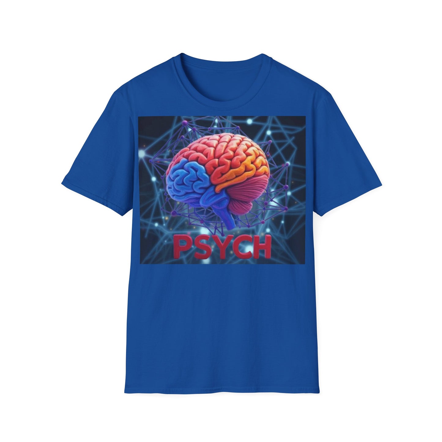 Colorful Brain Graphic T-Shirt for Psychology Lovers, Gift for Students, Unisex Tee for Mental Health Awareness, Cool Casual Wear, [...]