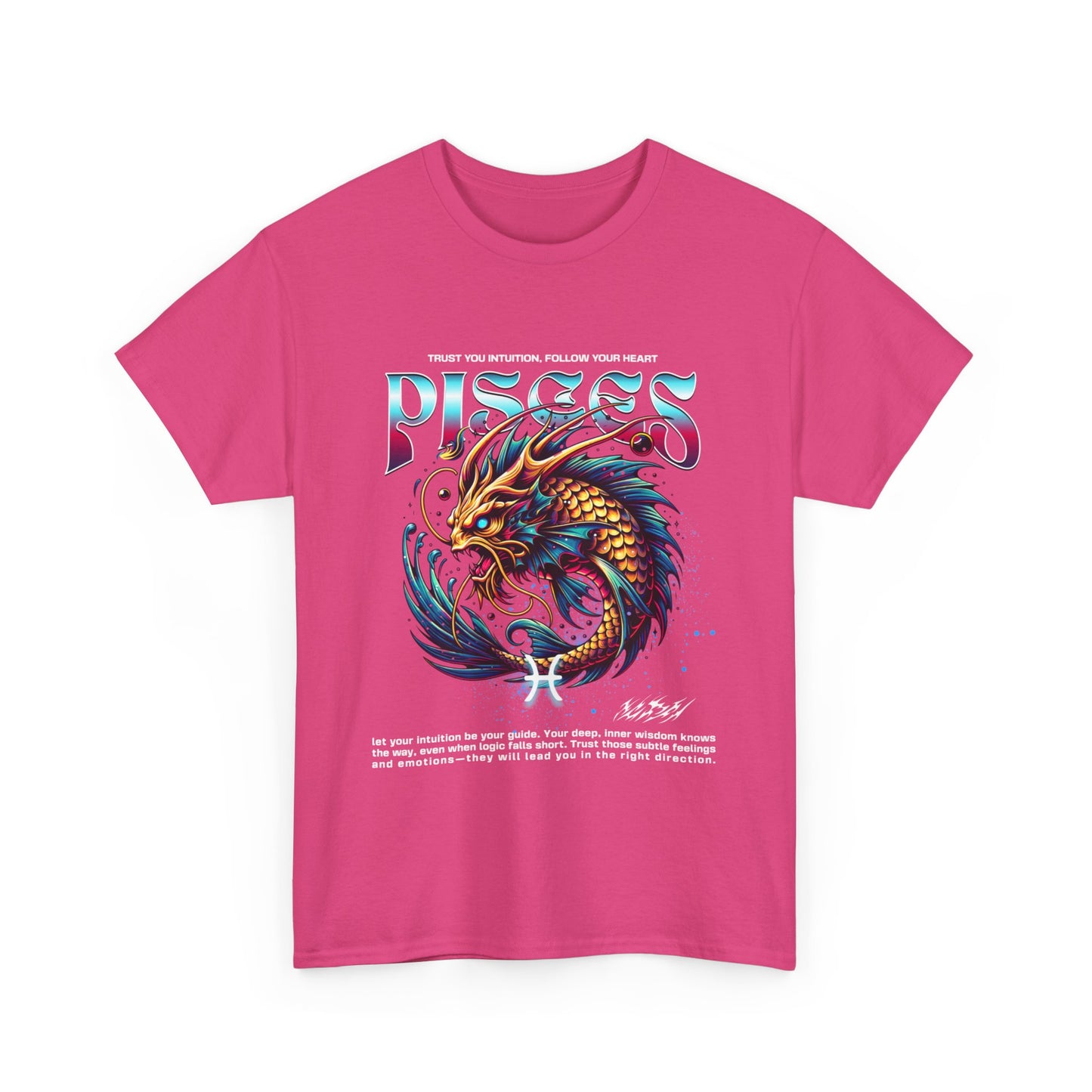 Pisces Unisex Heavy Cotton Tee