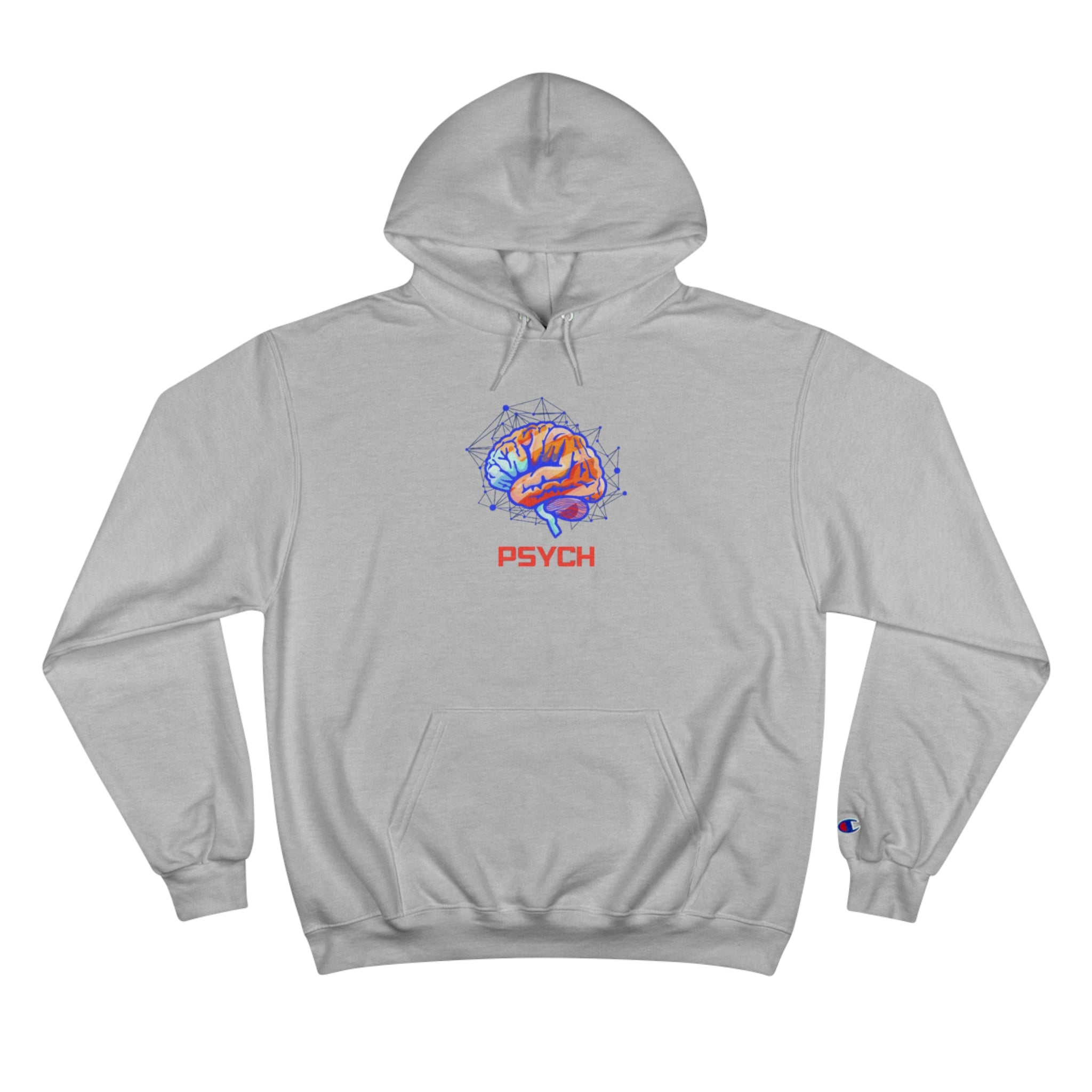 Champion Hoodie with custom Print by UKsBestDesigns