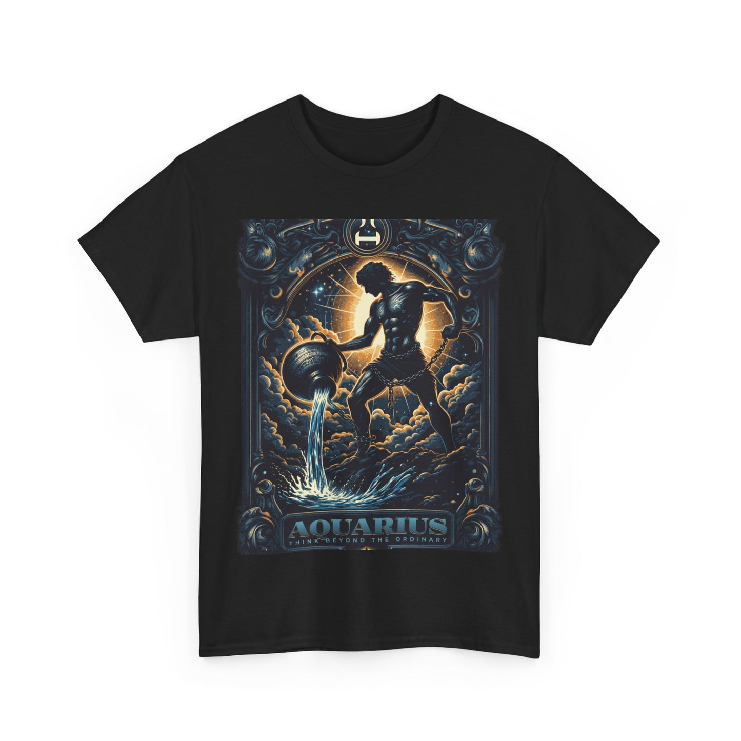 Aquarius Unisex Heavy Cotton Tee