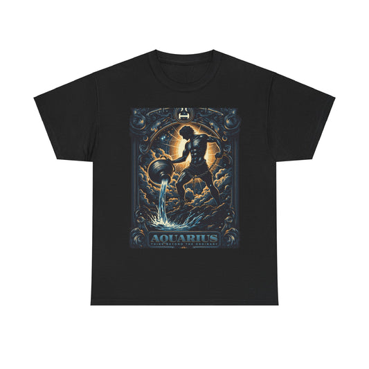 Aquarius Unisex Heavy Cotton Tee