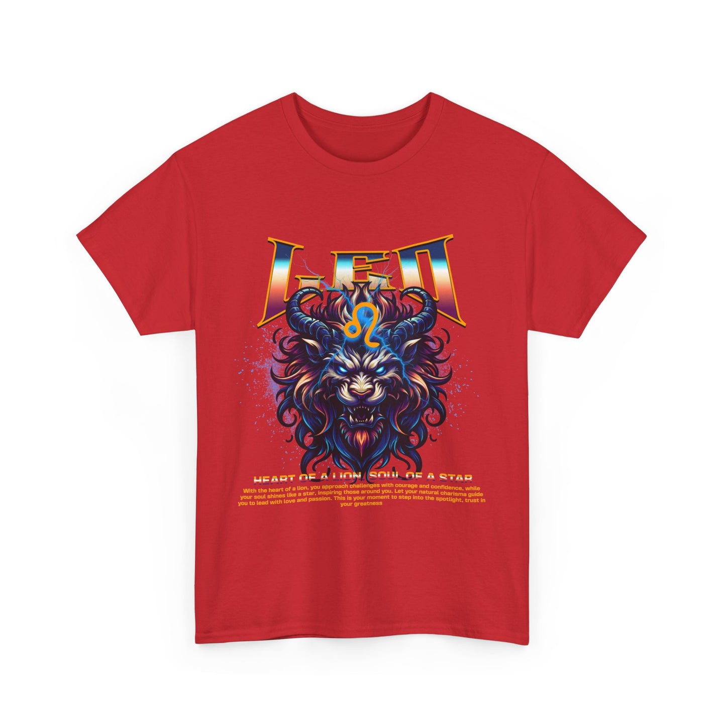 Leo Unisex Heavy Cotton Tee