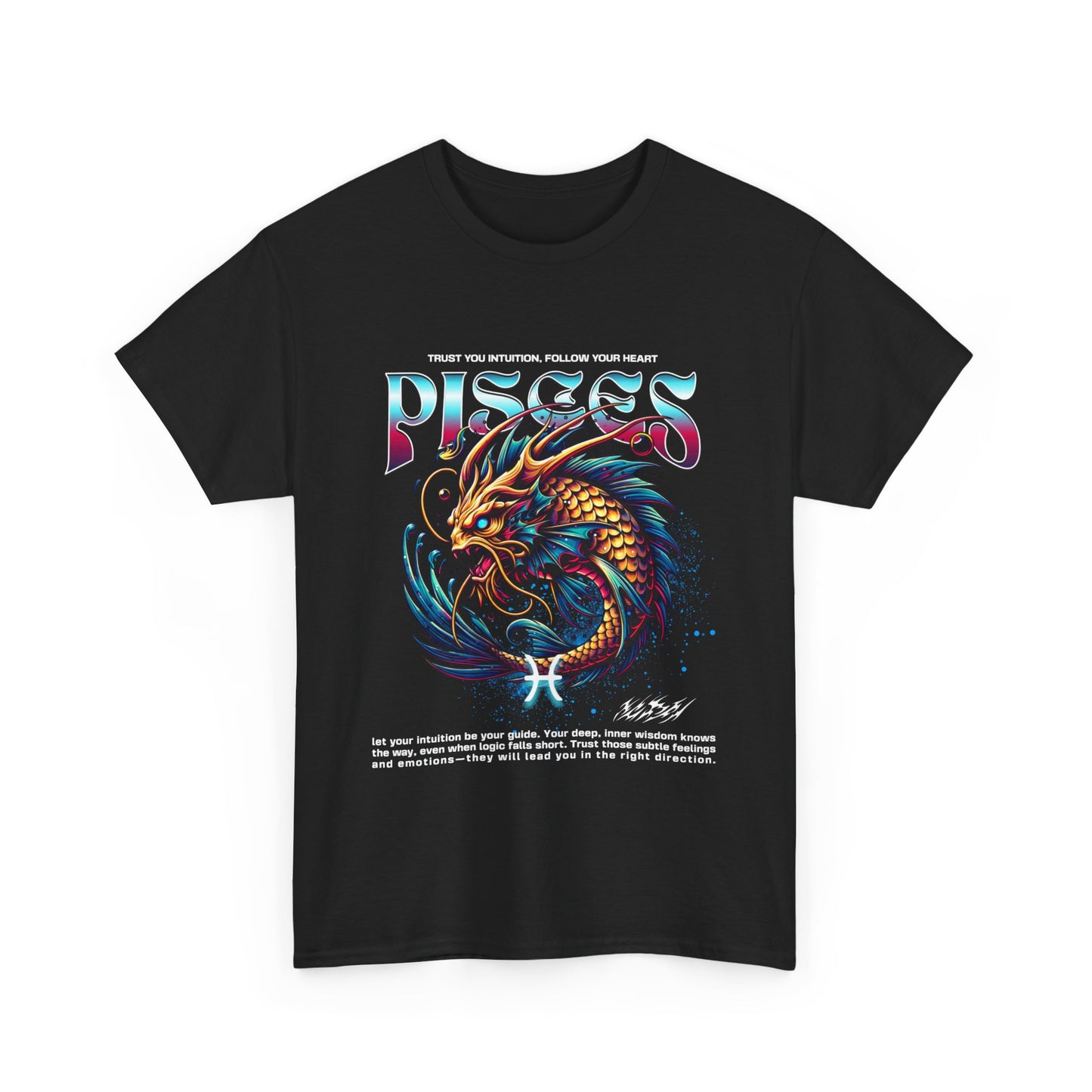 Pisces Unisex Heavy Cotton Tee